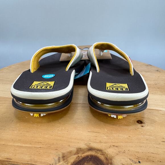 Reef Spackler Golf Sandals Mens Size 10 Limited Edition Flip Flops 19th Hole NEW - Picture 5 of 8